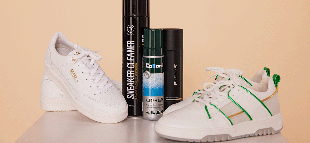 Hoe maak je witte sneakers schoon? | Omoda