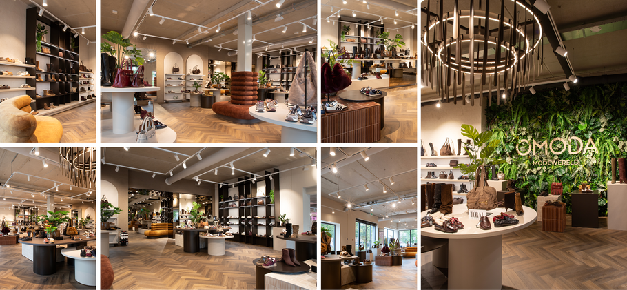 Omoda Modewereld opent gloednieuwe schoenenafdeling