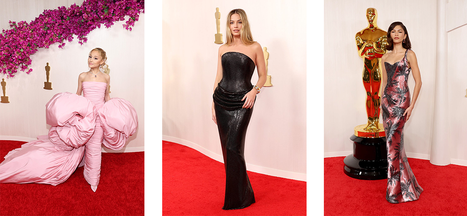 Gespot: drie prachtige jurken tijdens de Oscars