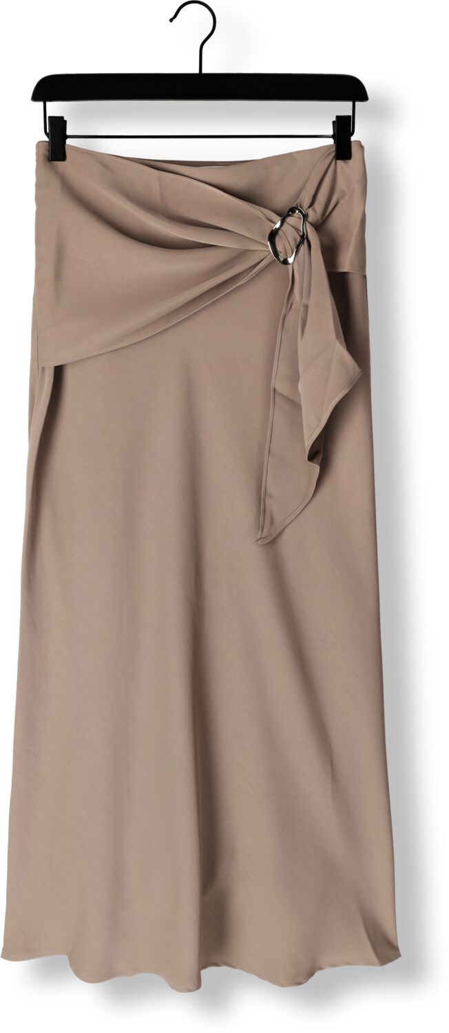NEO NOIR Dames Rokken Kit Dull Sateen Skirt Taupe