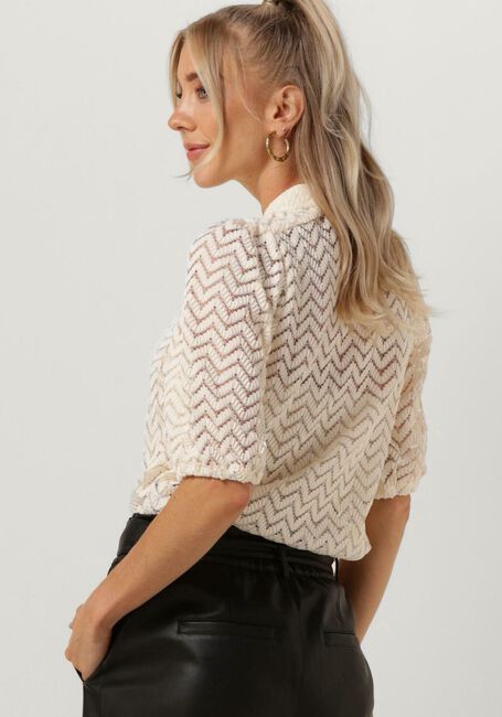 Creme MINUS Blouses JEVA HALF SLEEVE BLOUSE - large