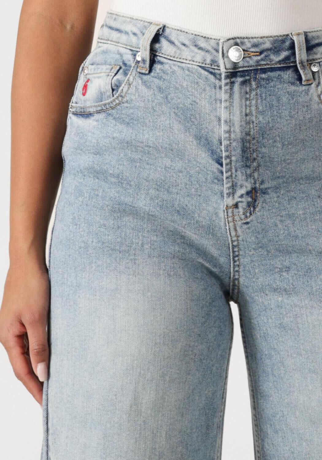 JANICE Dames Jeans Mason Lichtblauw