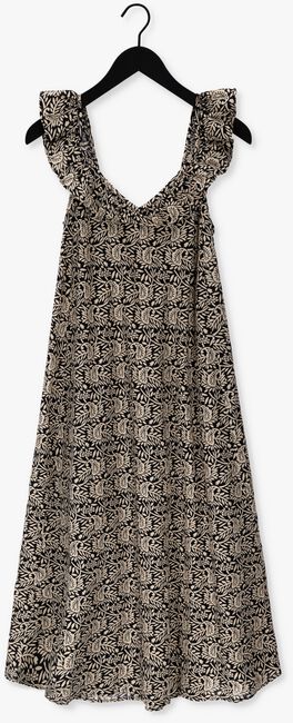Zwarte BY-BAR Midi jurk FLORE UDAIPUR DRESS - large