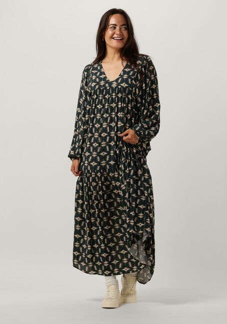 Groene BY-BAR Maxi jurk HAYLEY BASKI DRESS - large