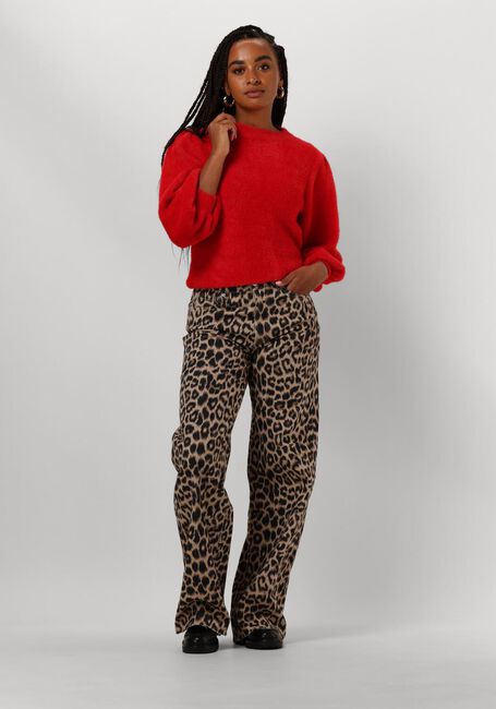 Rode CATWALK JUNKIE Trui PUFFY SLEEVE KNIT - large