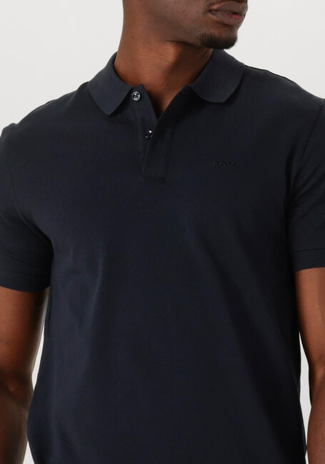 Donkerblauwe BOSS BLACK Polo PALLAS - large