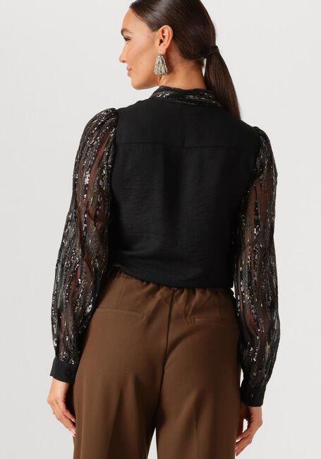 Zwarte AAIKO Blouses PILLAR PAILLETTE PES 522 - large