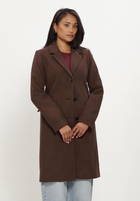 Bruine MODSTR&Ouml;M Mantel PAMELA COAT - large