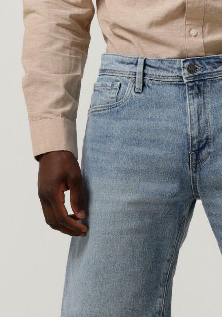 Lichtblauwe SELECTED HOMME Shorts SLHALEX 32307 L.BLUE WASH SHORTS - large