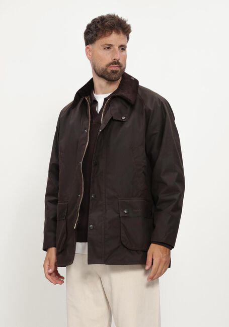 Groene BARBOUR Jack CLASSIC BEDALE WAX JACKET JACKETS - large