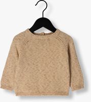 Beige QUINCY MAE  SPECKLED KNIT SWEATER - medium