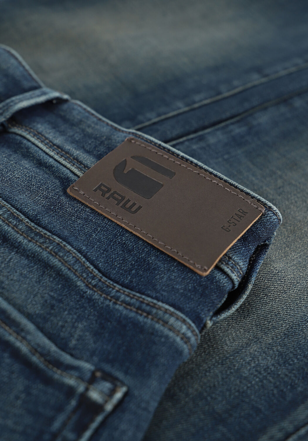 Donkerblauwe G-STAR RAW Skinny jeans C051 - HEAVY ELTO PURE SUPERST - large