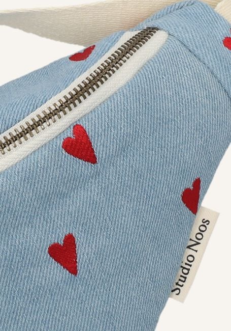 Blauwe STUDIO NOOS Heuptas DENIM HEARTS MINI FANNY PACK Blauwe STUDIO NOOS Heuptas DENIM HEARTS MINI FANNY PACK - large