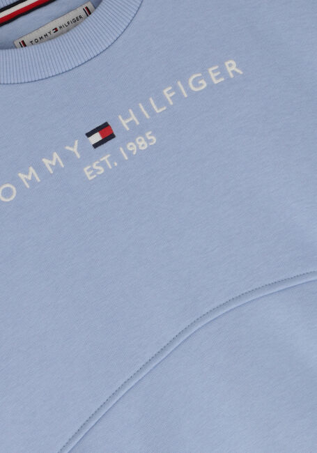 Blauwe TOMMY HILFIGER Sweater ESSENTIAL CNK SWEATSHIRT L/S - large