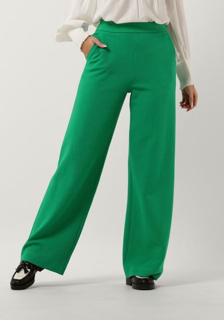 Groene VANILIA Pantalon RIBBED CHIC PANTS - large