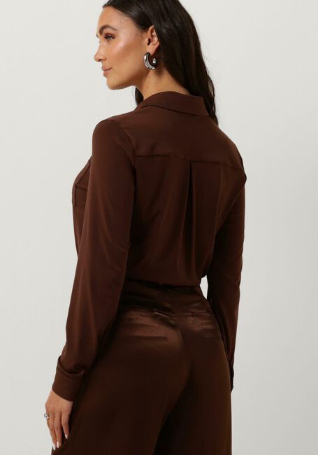 Bruine VANILIA Blouses ESCAPE UNI SHIRT - large