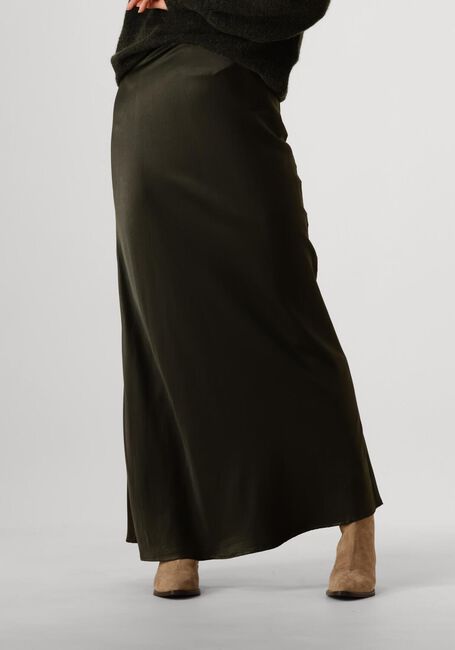 Donkergroene MY ESSENTIAL WARDROBE Maxirok ESTELLEMW LONG SKIRT - large