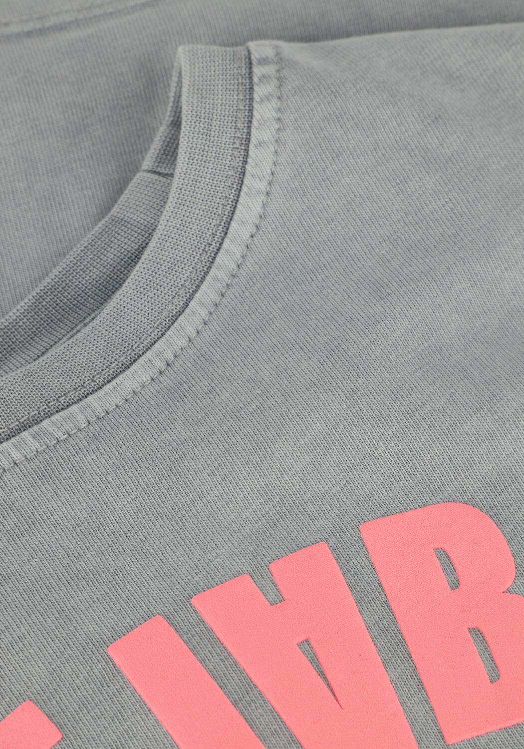 Grijze ALIX MINI T-shirt CROPPED T-SHIRT - large