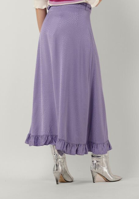 Paarse FABIENNE CHAPOT Midirok BOBO FRILL SKIRT 216 - large
