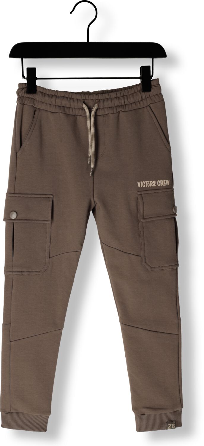 Z8 kids regular fit cargo broek Cooper taupe