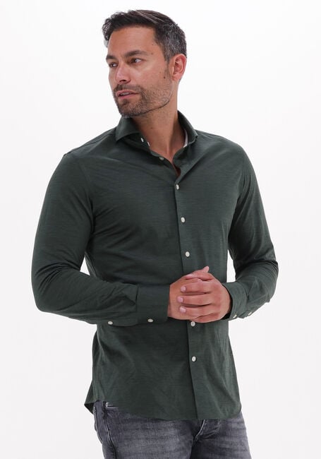 Groene PROFUOMO Klassiek overhemd SHIRT X-CUTAWAY SC SF - large