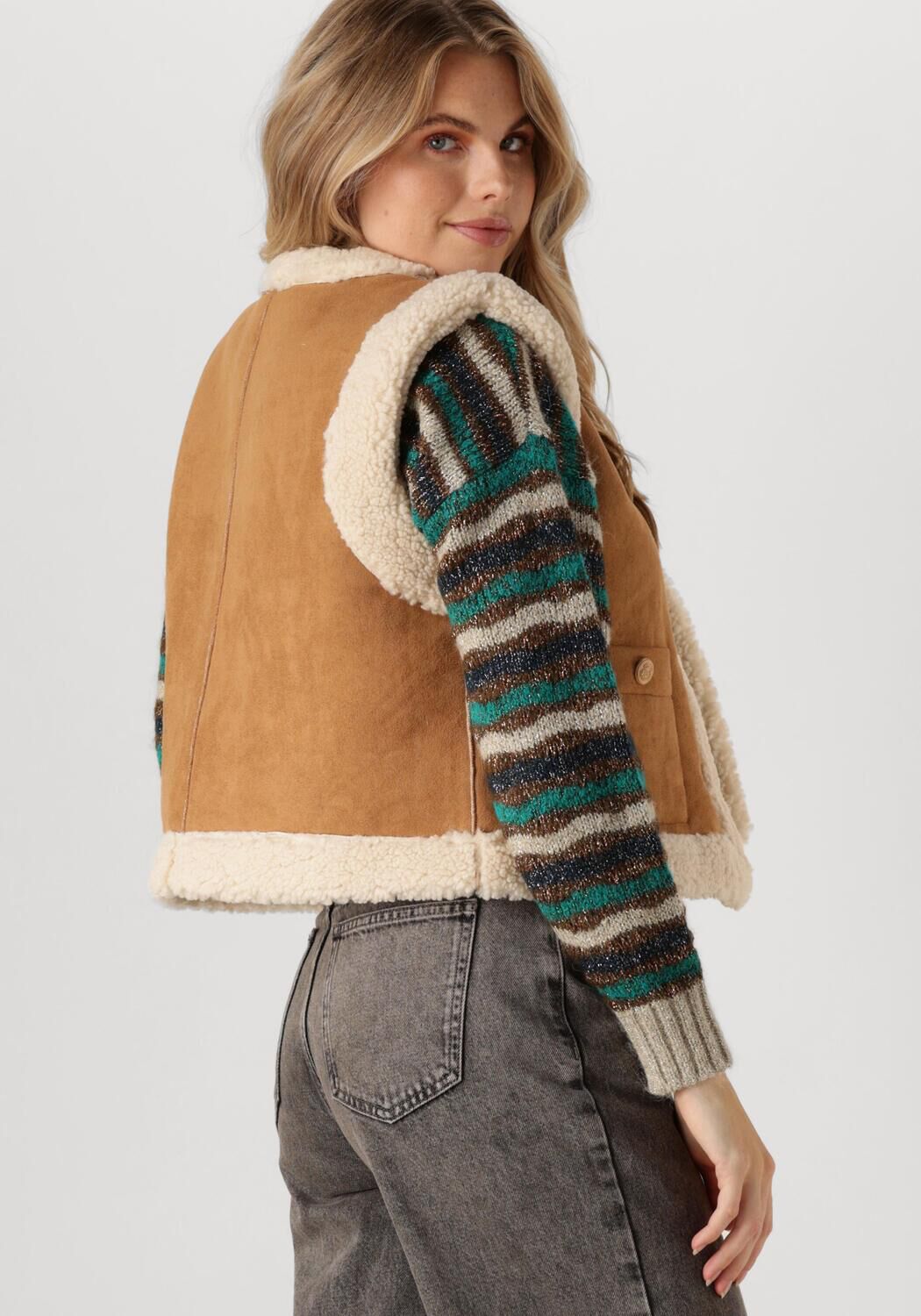 SUNCOO Dames Blazers Dido Camel
