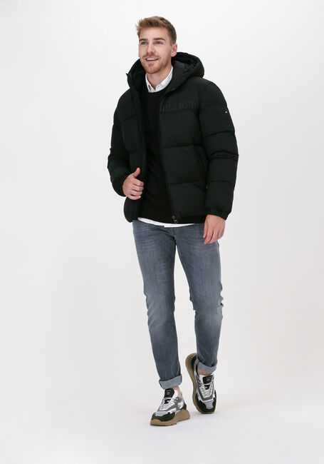 Zwarte TOMMY JEANS Trui TJM ESSENTIAL CREW NECK SWEATE - large