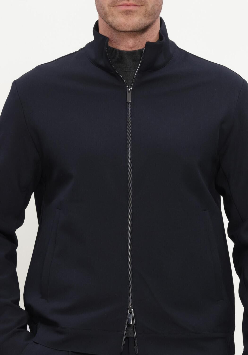 Donkerblauwe STEFANO LAURAN Overshirts SL-CAMIEL - large