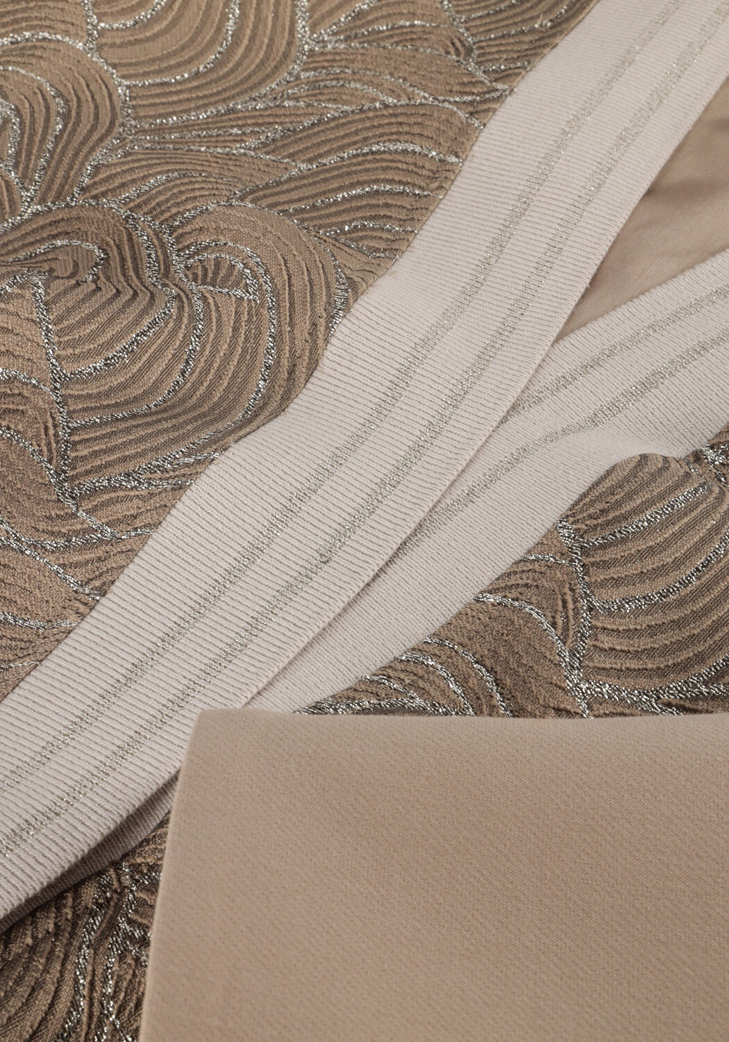 Goudkleurig SUMMUM Kimono JACKET FOAM UNI - large