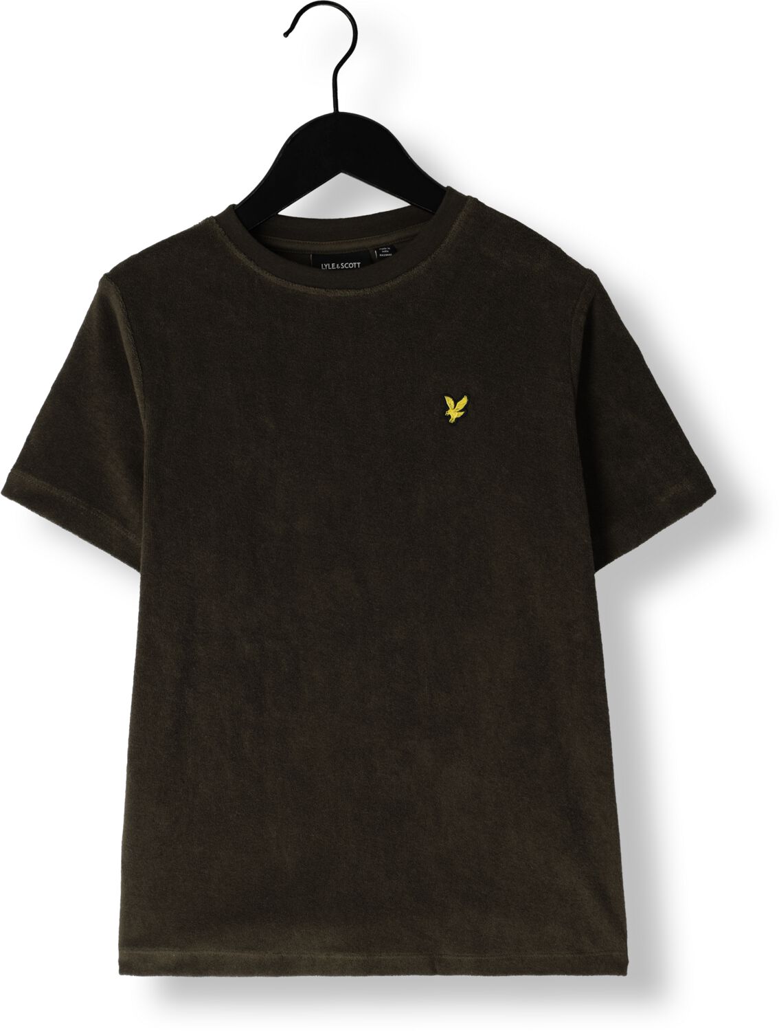 LYLE & SCOTT Jongens Polo's & T-shirts Towelling T-shirt Olijf