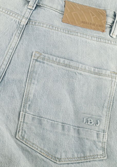 Blauwe INDIAN BLUE JEANS Straight leg jeans 2551 WIDE STRAIGHT LIGHT JEANS - large