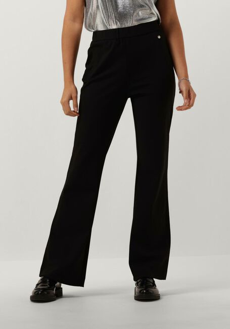 Zwarte MOS MOSH Wijde broek ISLA IZZY PANTS - large