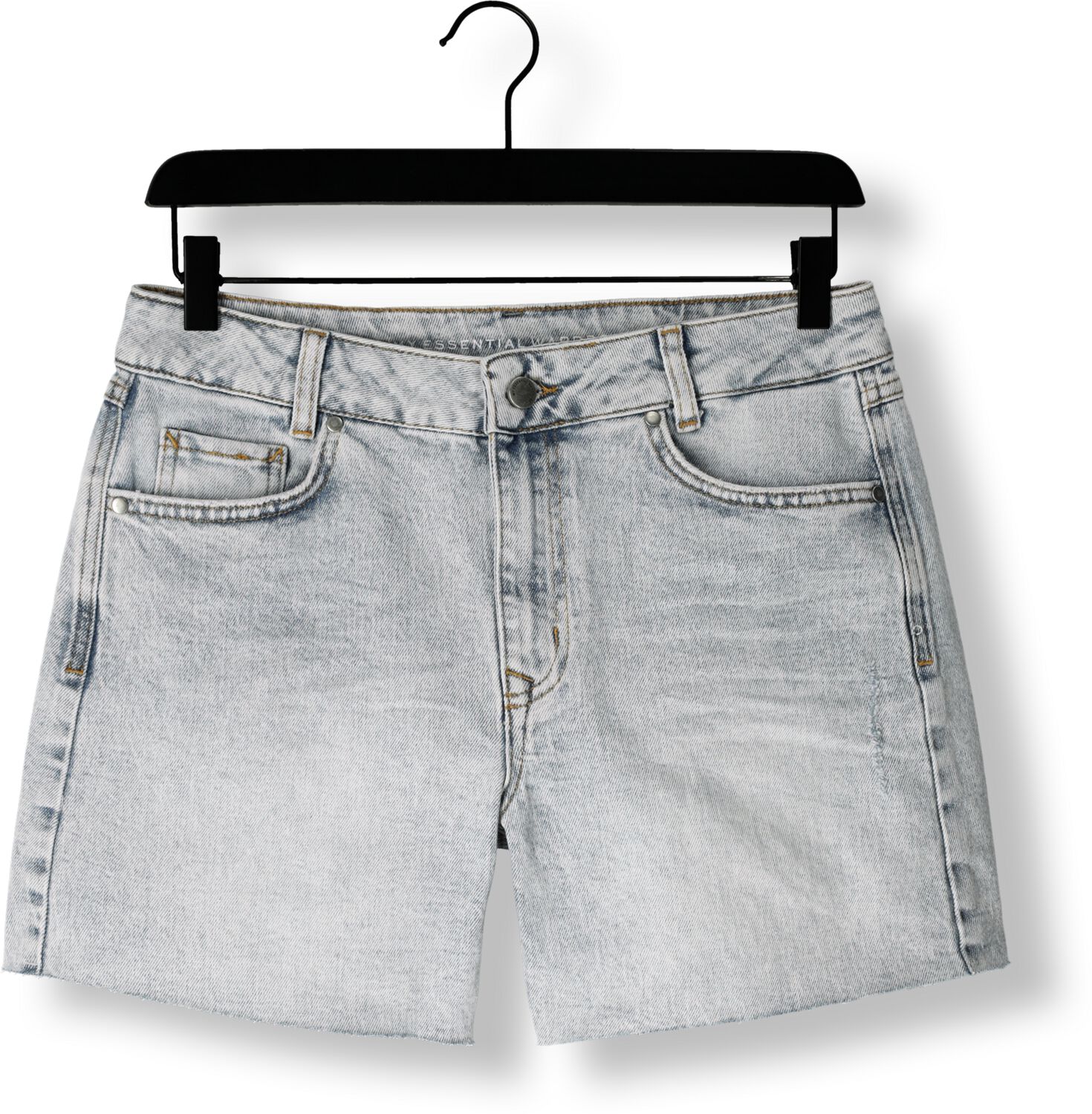 MY ESSENTIAL WARDROBE Dames Broeken Lucymy 139 Shorts Lichtblauw