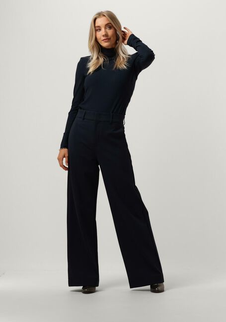 Donkerblauwe VANILIA Pantalon TAILORED TWIL Donkerblauwe VANILIA Pantalon TAILORED TWIL - large