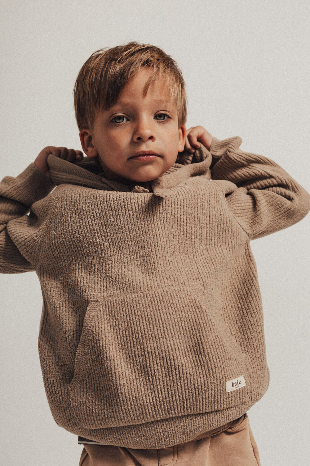 Camel BAJE STUDIO Trui CLAY - large