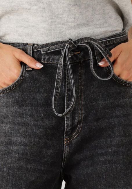 Donkergrijze MODSTRÖM Wide jeans ISOLDEMD SOLID PANTS - large