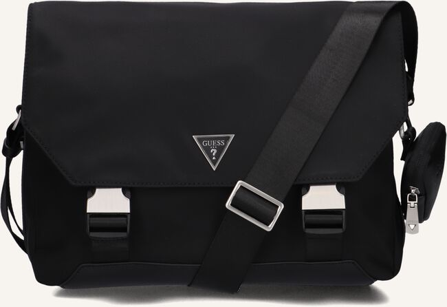 Zwarte GUESS Schoudertas ROMA FLAP Zwarte GUESS Schoudertas ROMA FLAP - large