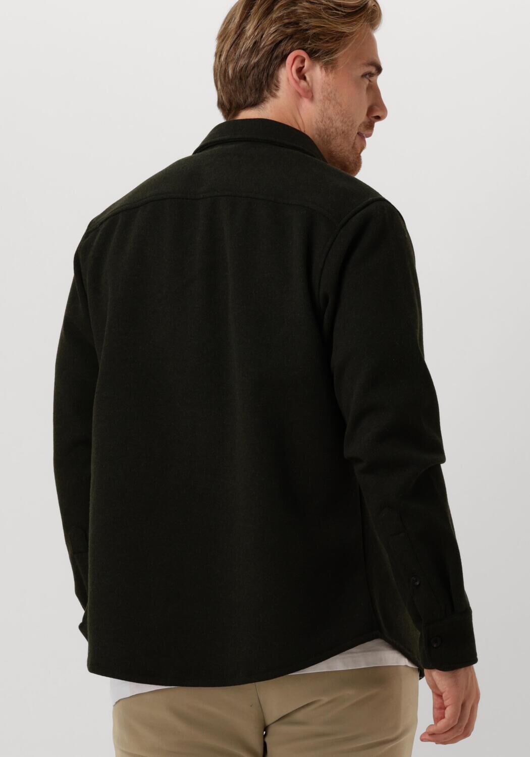 DSTREZZED Heren Overshirts Ulrik Overshirt Groen