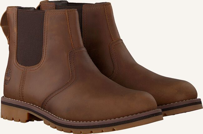 Bruine TIMBERLAND Chelsea boots LARCHMONT MID CHELSEA Bruine TIMBERLAND Chelsea boots LARCHMONT MID CHELSEA - large