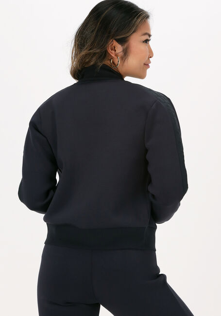 Grijze GUESS Vest ALLIE SCUBA ZIP SWEATSHIRT - large