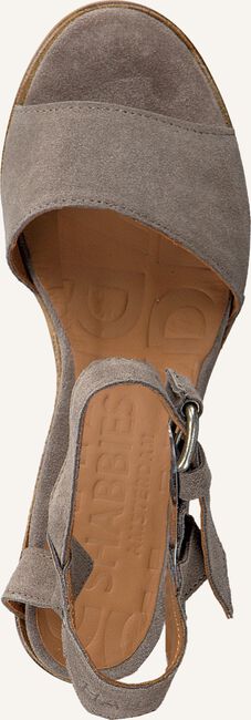 Taupe SHABBIES Platte sandalen 163020050 Taupe SHABBIES Platte sandalen 163020050 - large