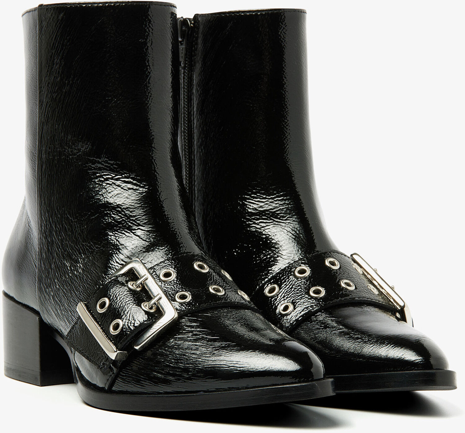 Zwarte VIA VAI Enkellaarsjes ROSE CAMDEN - large