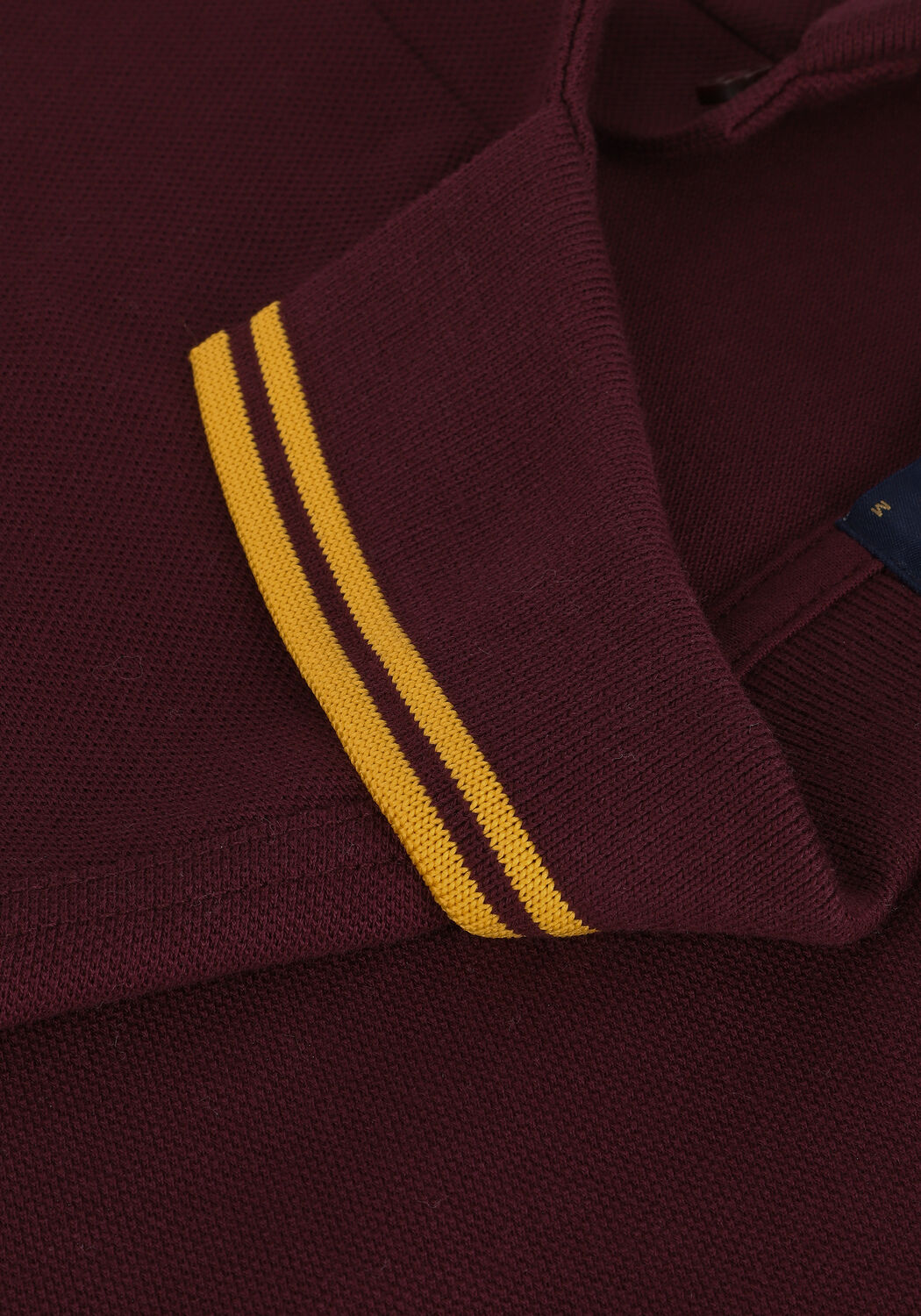 Fred perry polo bordeaux outlet rood