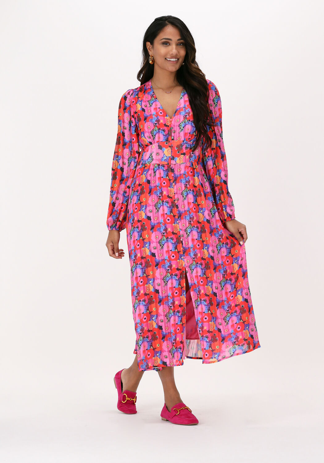 Neo noir jurk roze shop