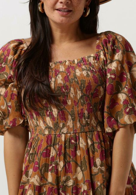 Beige LOUIZON Maxi jurk BYOUTI - large