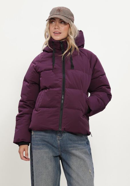 Plum MSCH COPENHAGEN Gewatteerde jas MSCHPAVINARIA SHORT JACKET - large