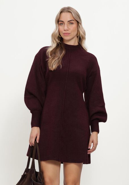 Bordeaux NOTRE-V Mini jurk NV-ILJA - large