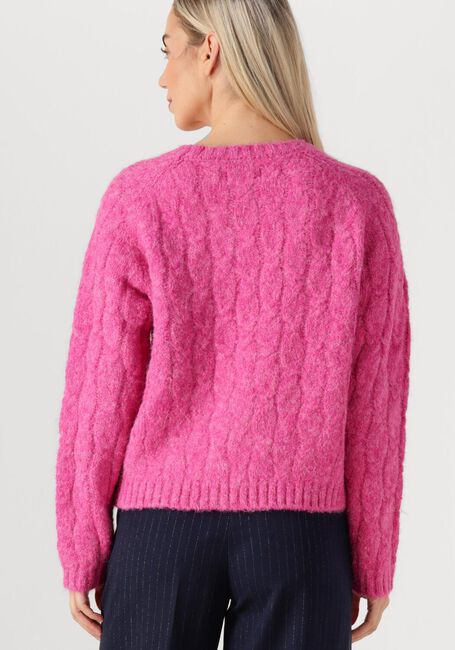 Fuchsia YDENCE Trui KNITTED SWEATER FIENE - large