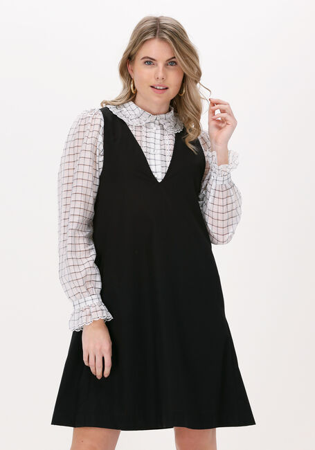 Zwarte LEVETE ROOM Mini jurk PENG 5 DRESS - large