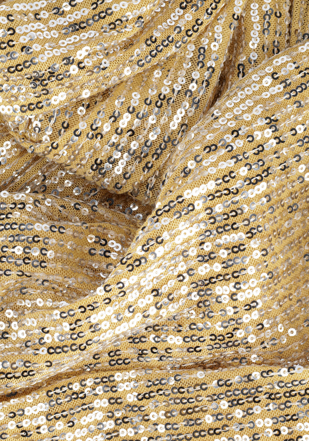 Gouden SECOND FEMALE Pantalon SHINE ON TROUSERS - large